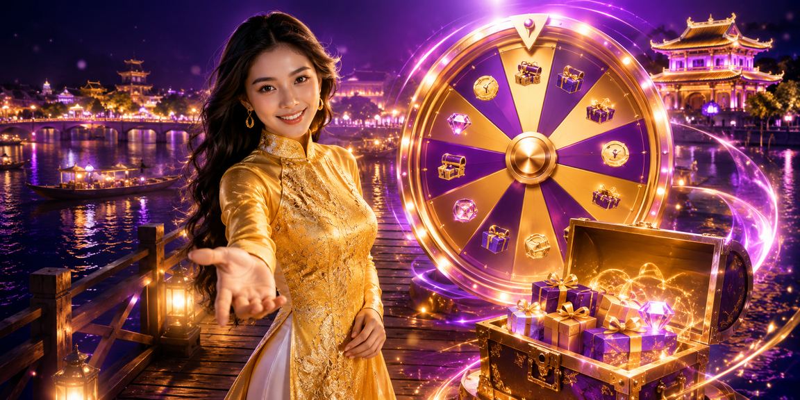Trò chơi roulette tại Huế với phong cách áo dài truyền thống trên ss22